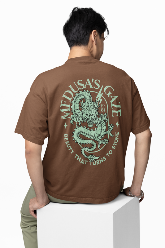 Medusa's Gaze Oversized T-Shirt