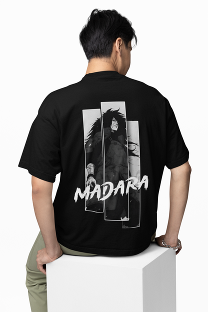 Madara Uchiha Oversized T-Shirt Bold Anime Streetwear