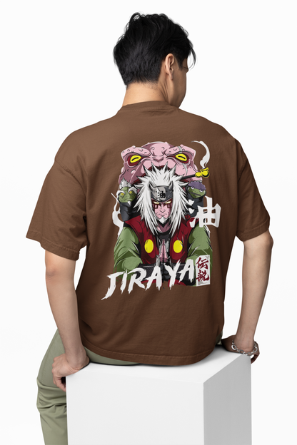 Jiraya Oversized T-Shirt Anime Streetwear Style