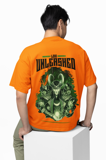 Unleashed Graphic Oversized T-Shirt