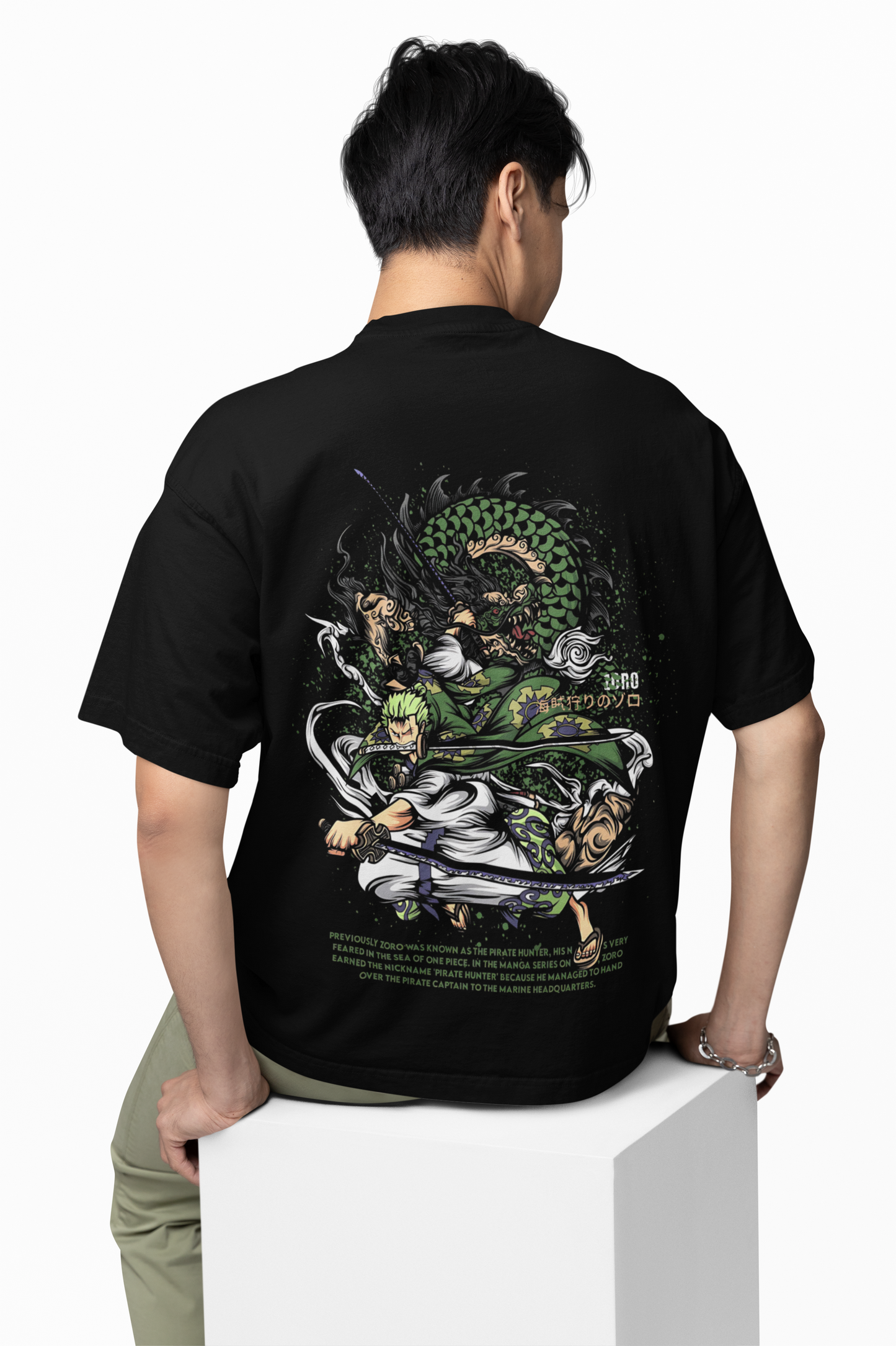 Zoro Pirate Oversized T-Shirt