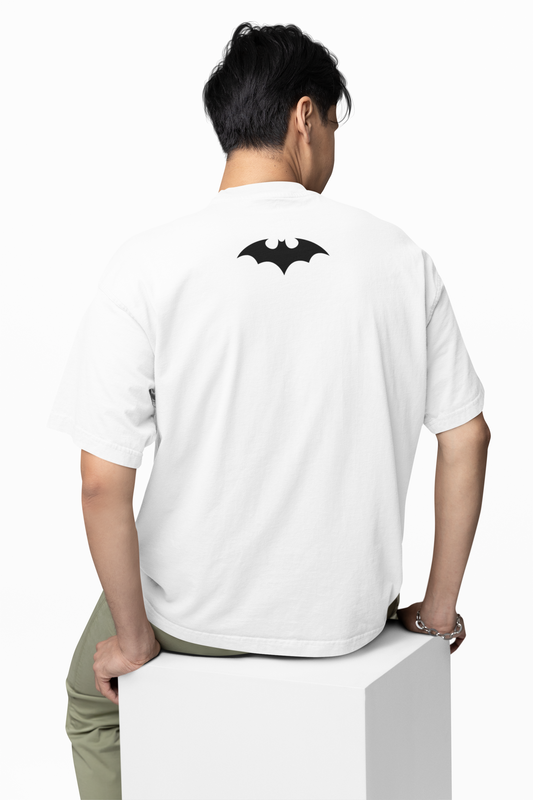 Bat-Man Graphic Oversized T-Shirt