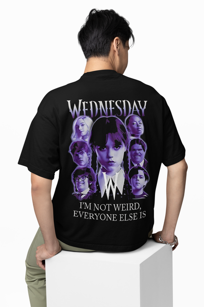 I'M Not Weird Oversized T-Shirt – Unique & Bold Streetwear