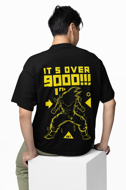 It’s Over 9000 Oversized T-Shirt Iconic Dragon Ball Z Meme