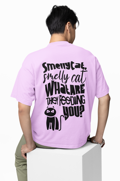 Smelly Cat Oversized T-Shirt for Funny Streetwear Style Now
