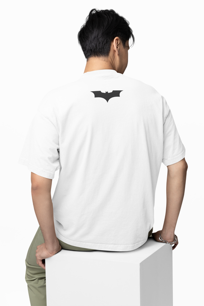 I'M Batcycle T-Shirt Oversized Fit with Bold Batcycle Design