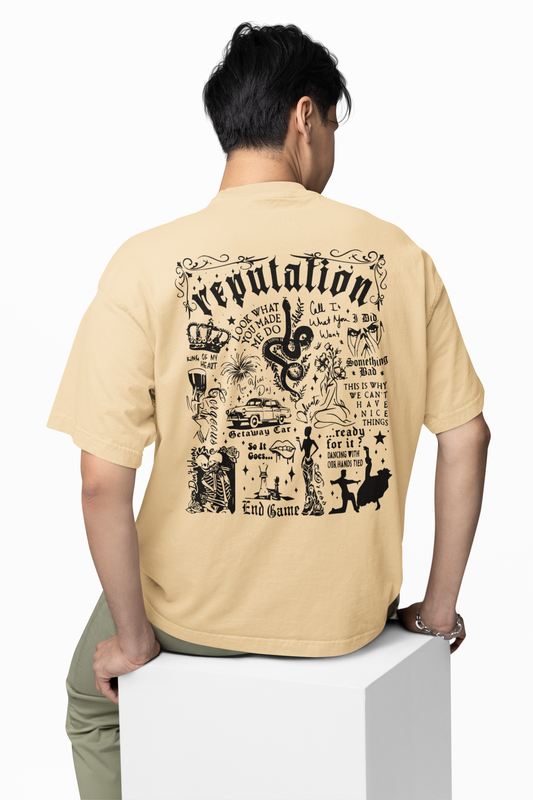 Taylor's Version Oversized T-Shirt for Fans Streetwear Tees