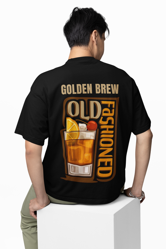 Olden Brew Oversized T-Shirt Vintage Style with Comfortable Fit