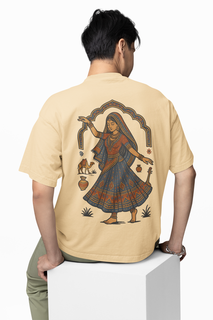 Desert Rhythm Oversized T-Shirts