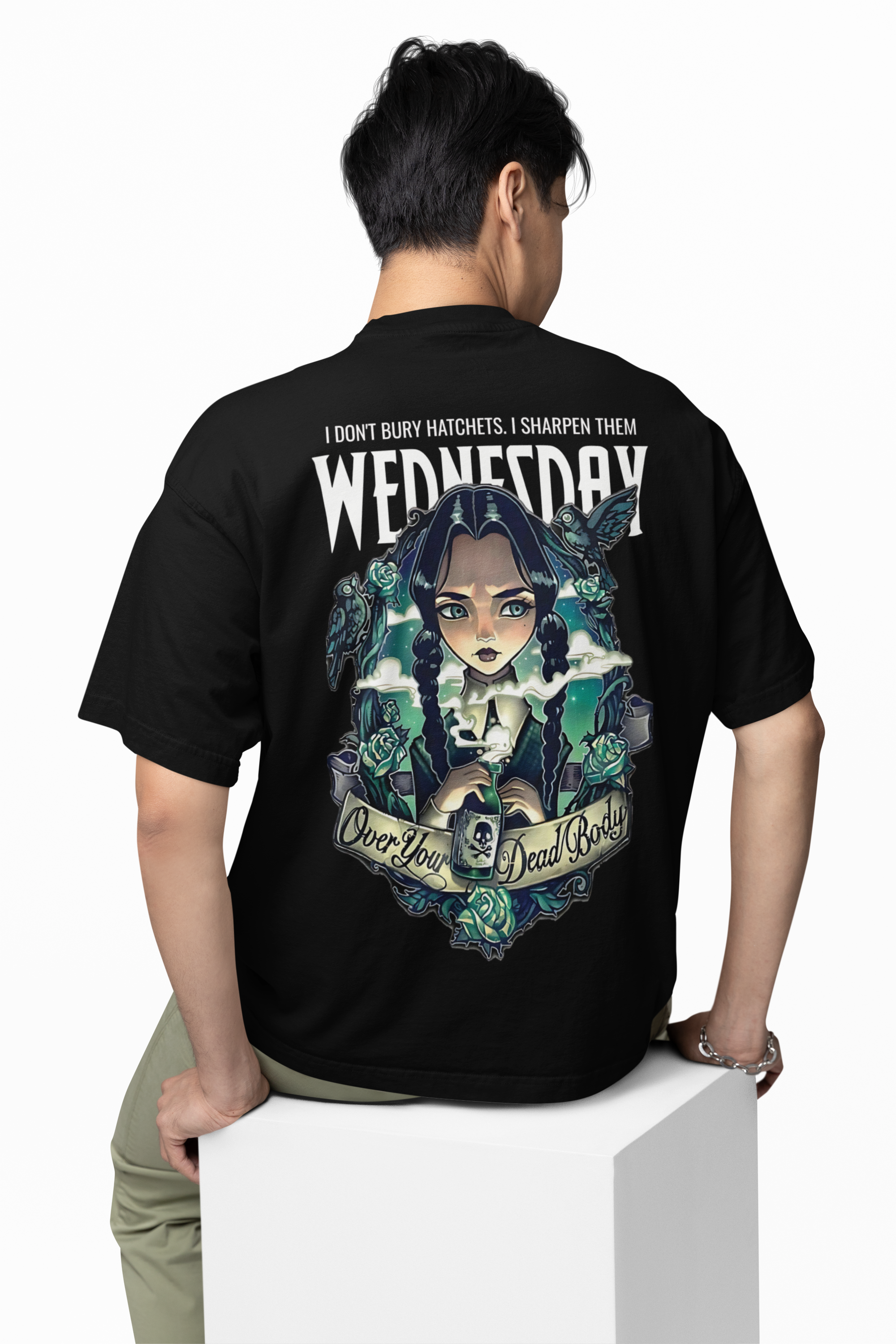 I Don't Bury Hatches Oversized T-Shirt
