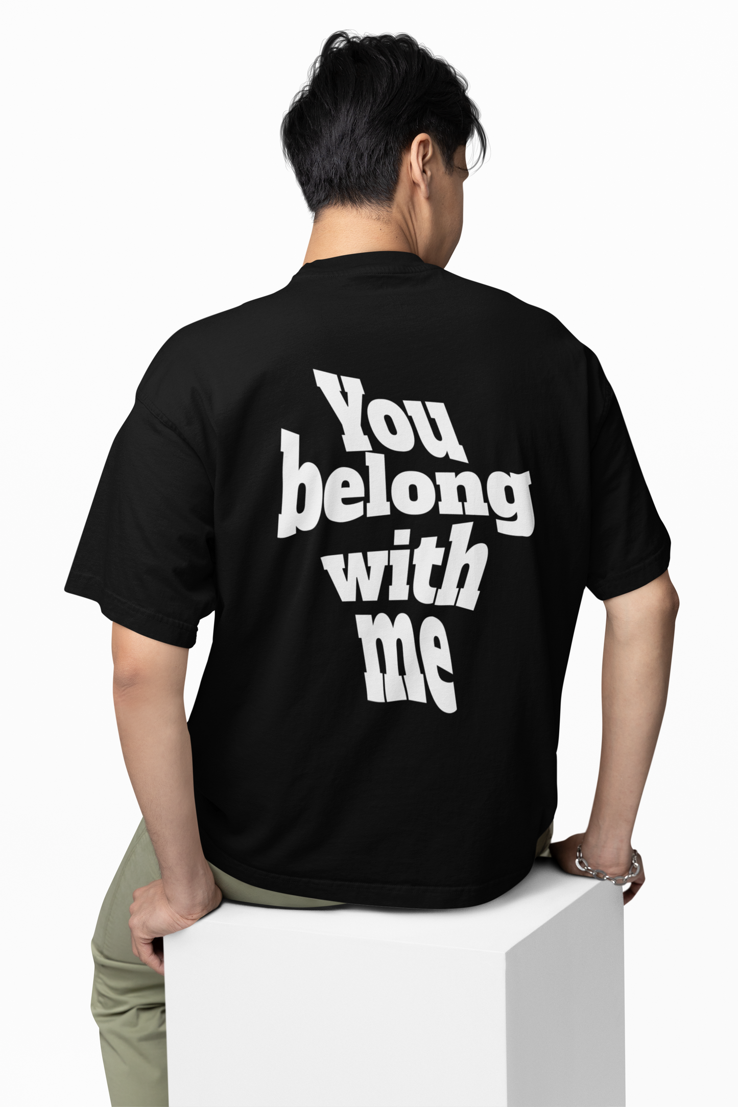 Belong With Me Oversized T-Shirt – Cozy, Stylish & Streetwear