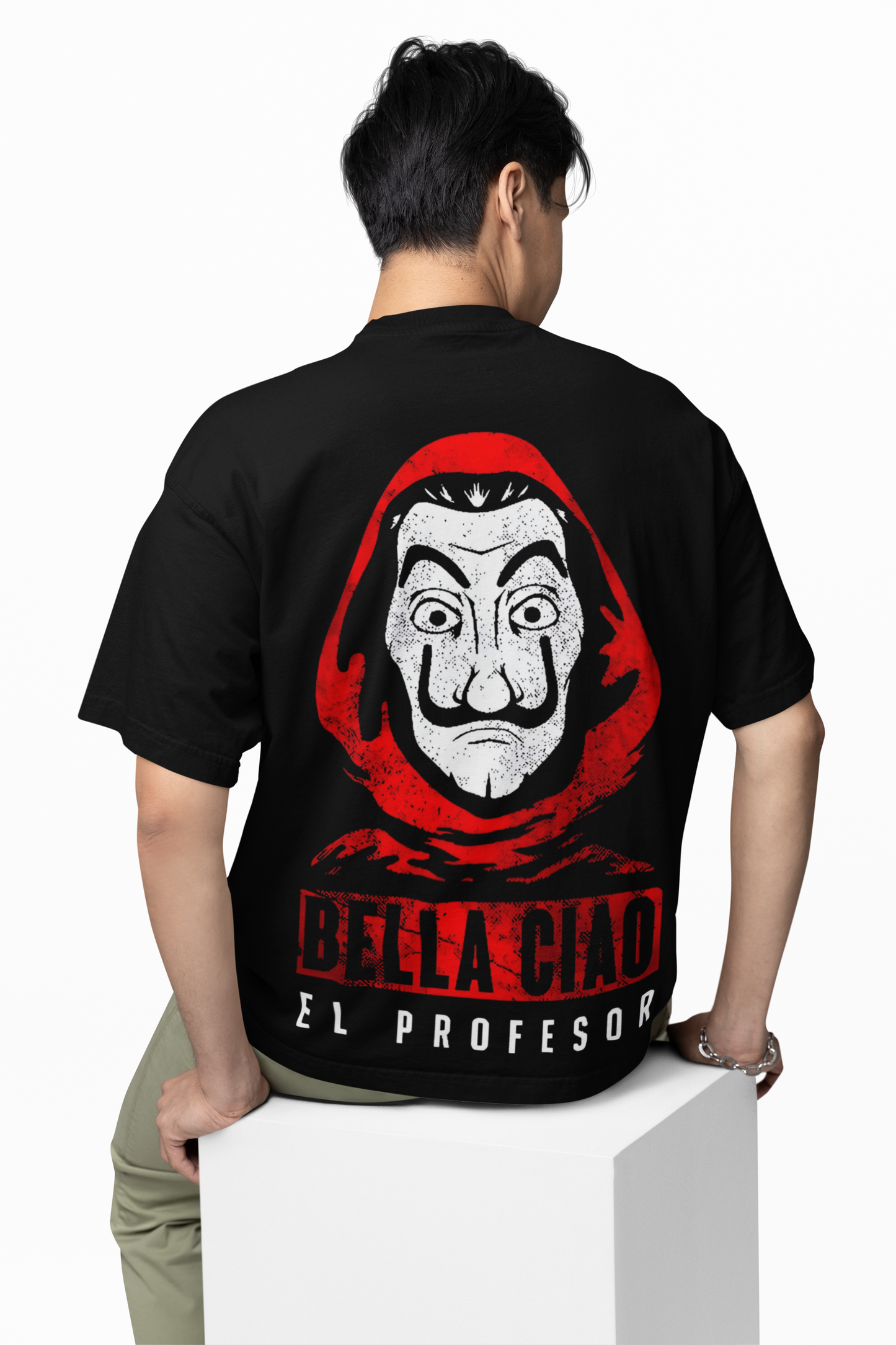Bella Ciao Oversized T-Shirt Trendy Casual Wear Men & Women