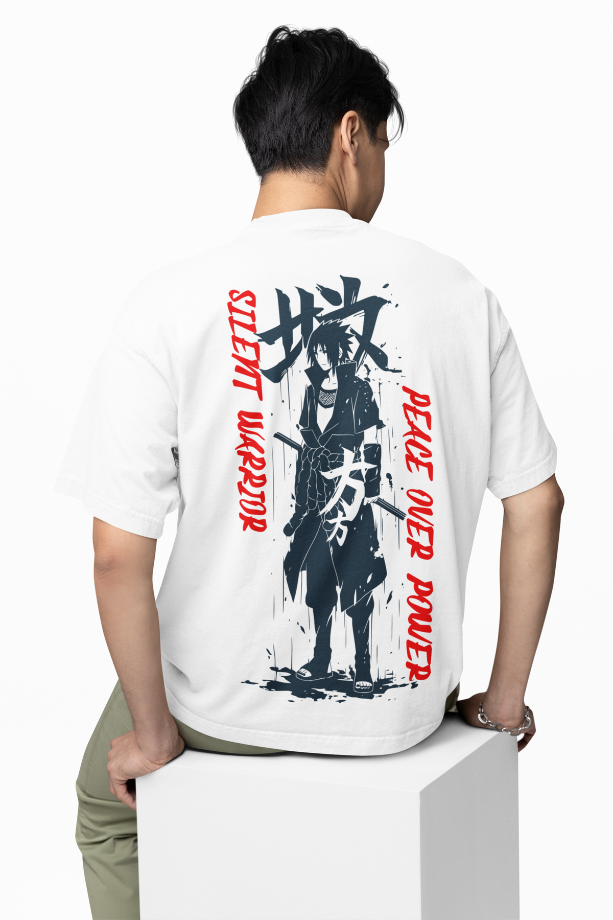 Peace Over Power Oversized T-Shirt