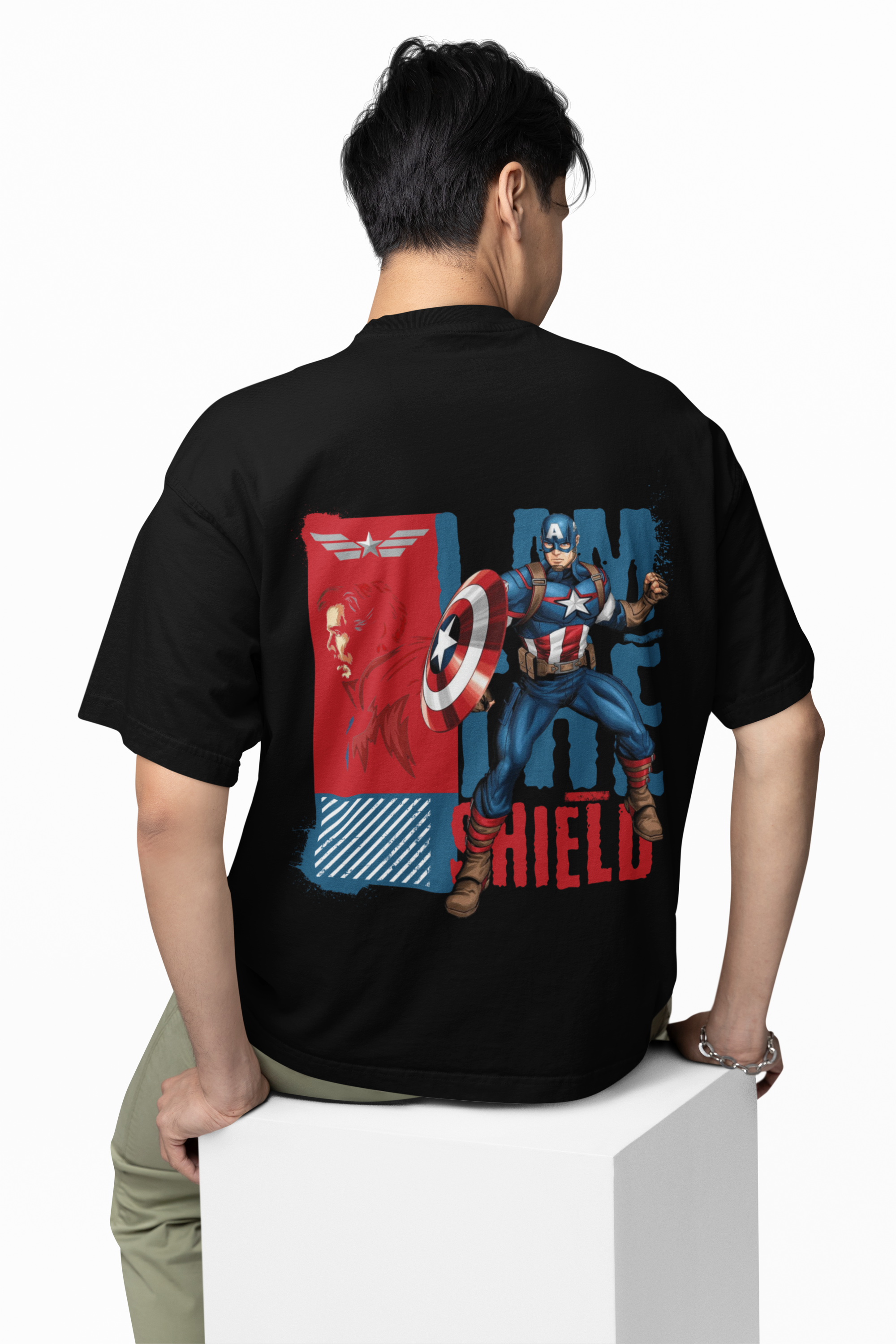 Captain America Oversized T-Shirt