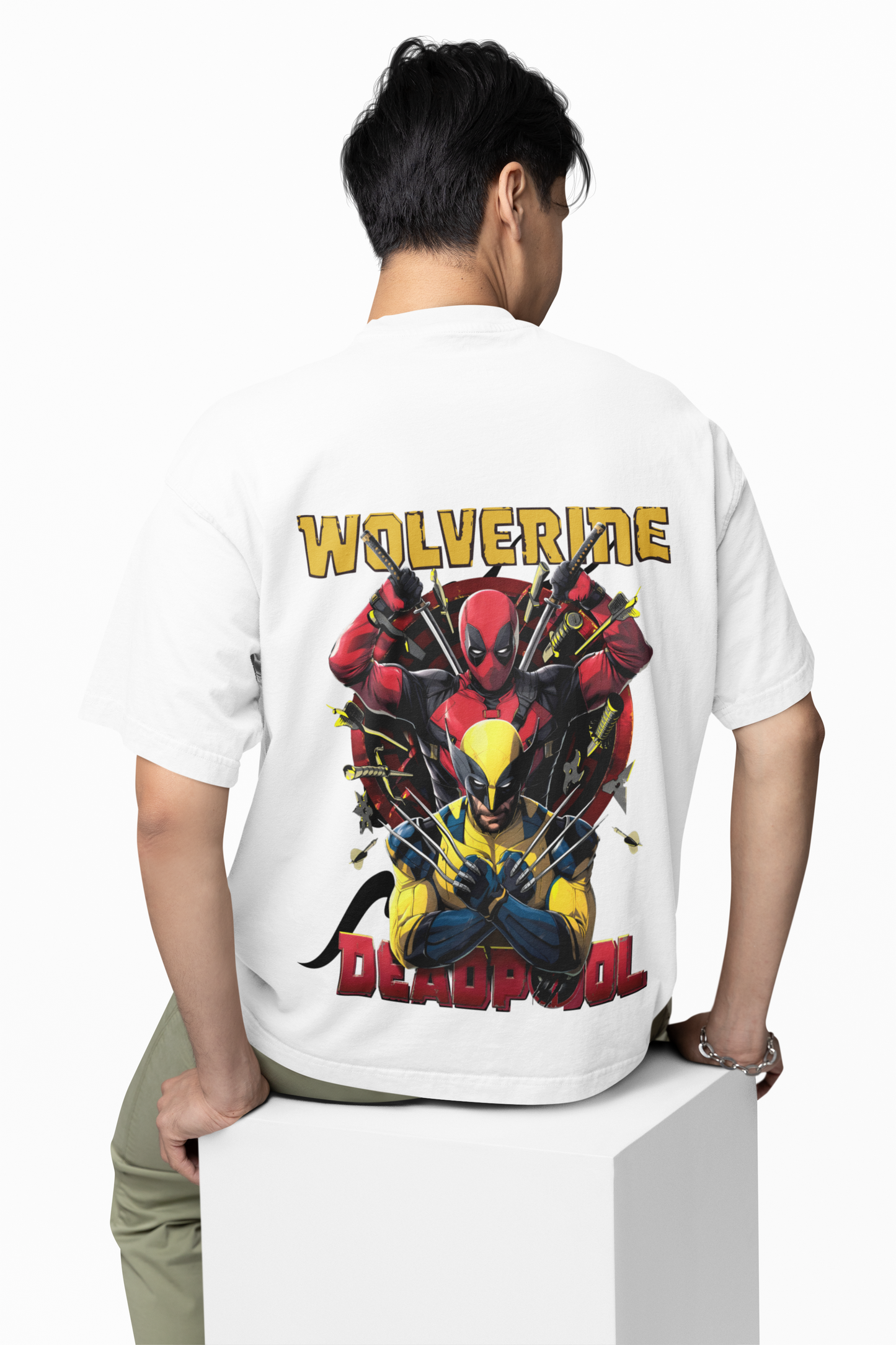 Deadpool Oversized T-Shirt