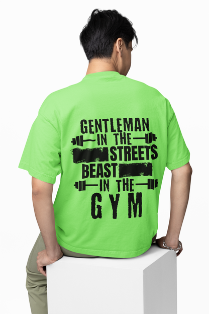 Just Left Gym T-Shirt – Oversized Style with Post-Workout