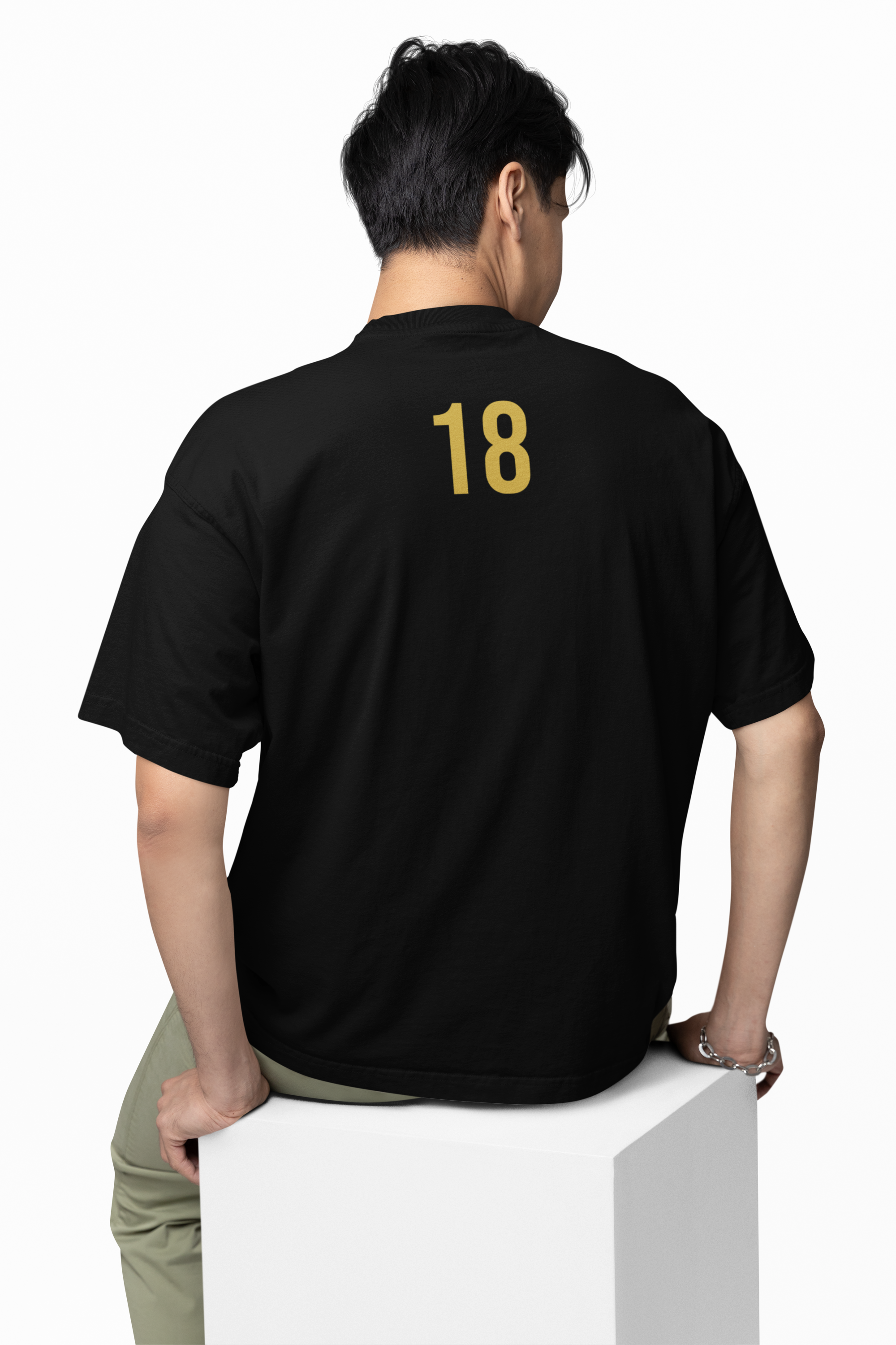 RCB Forever 18 Tee Oversized T-Shirt