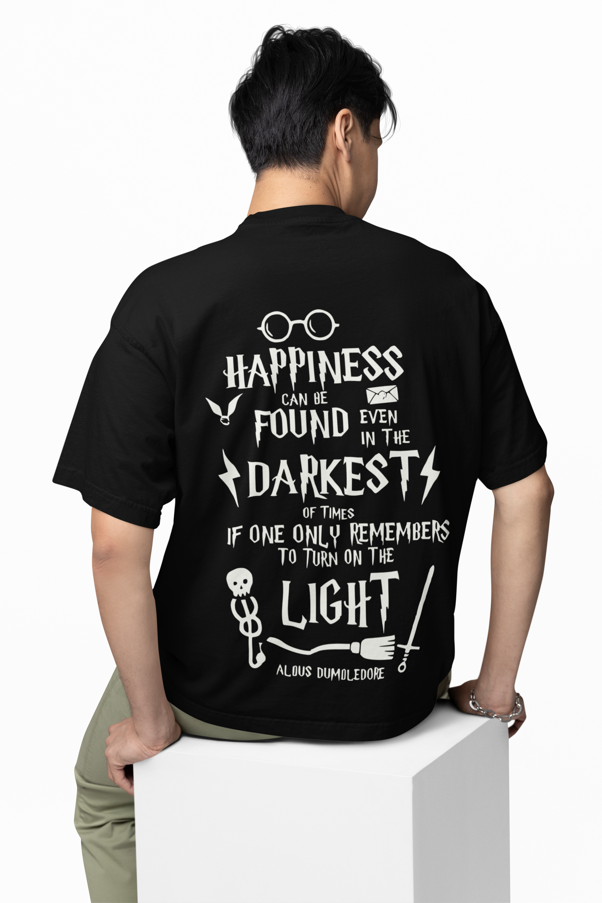 Happiness Always Oversized T-Shirt