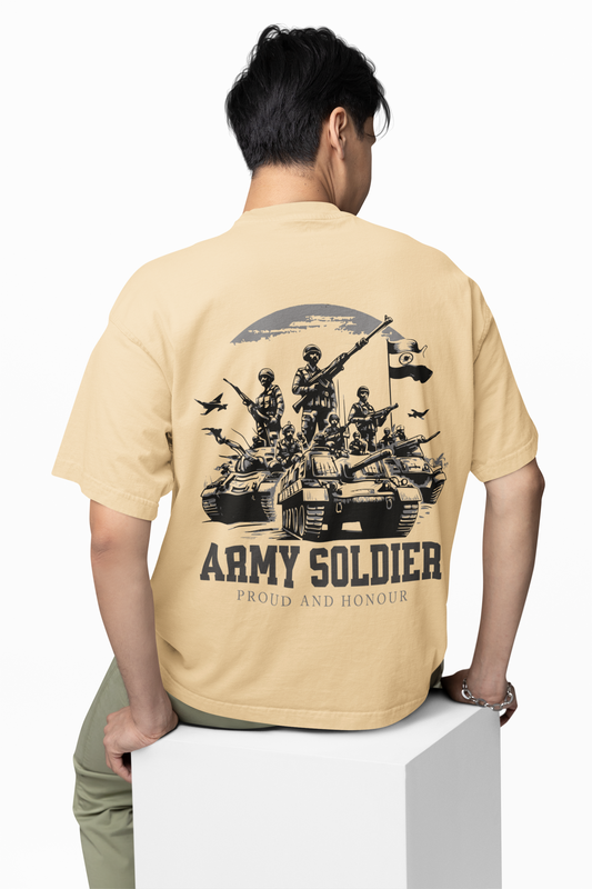 Army Solder Oversized T-Shirt
