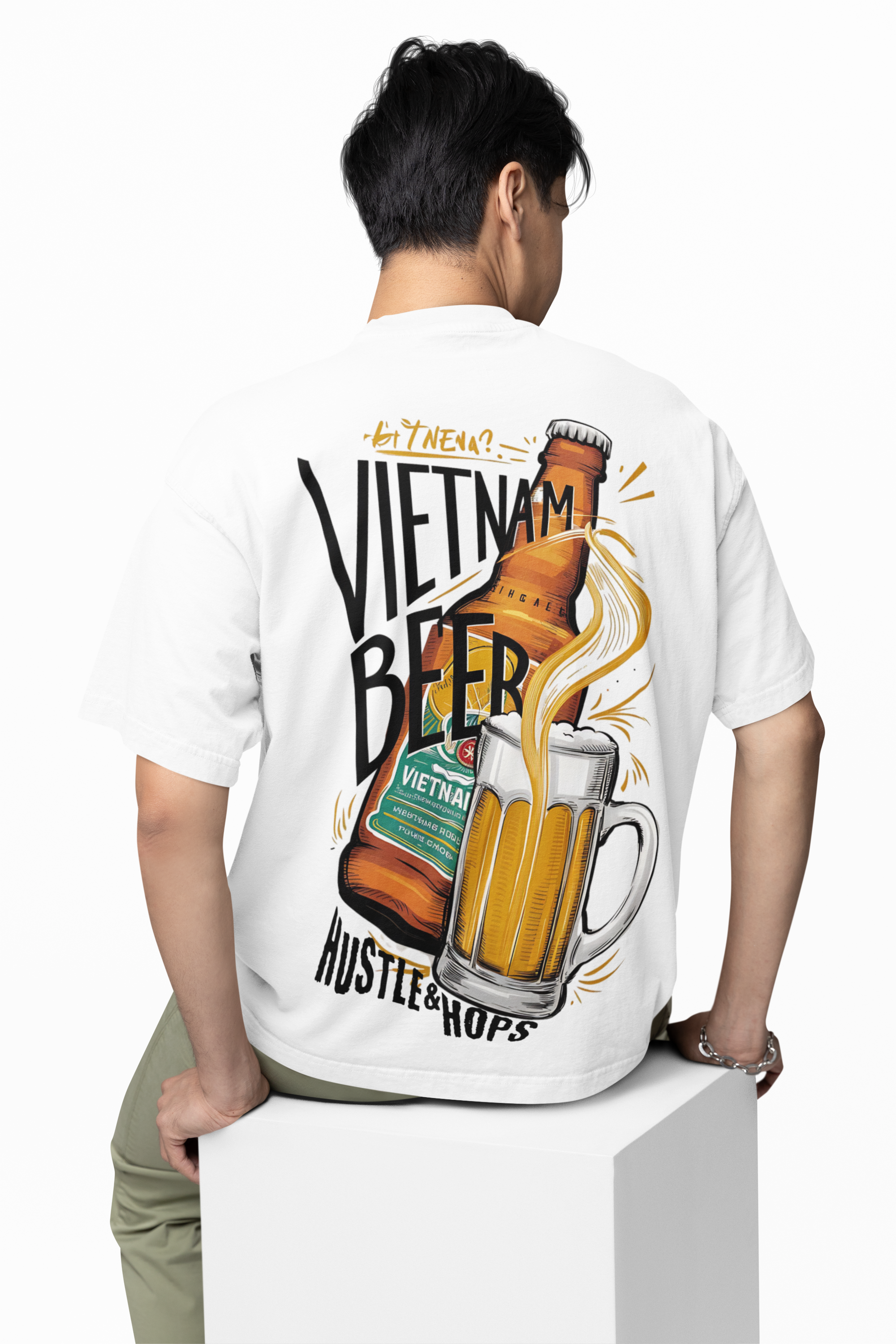 Hustle And Hopes Oversized T-Shirt