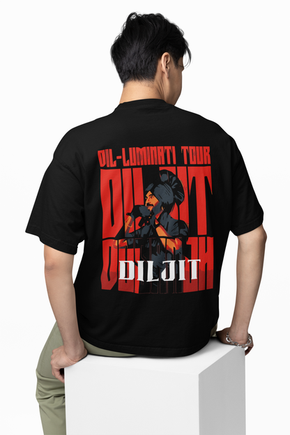 Dil-Luminati Tour Oversized T-Shirt