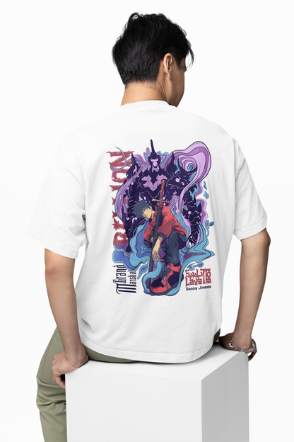 E Rank Hunter Oversized T-Shirts Trendy Anime Casual Wear