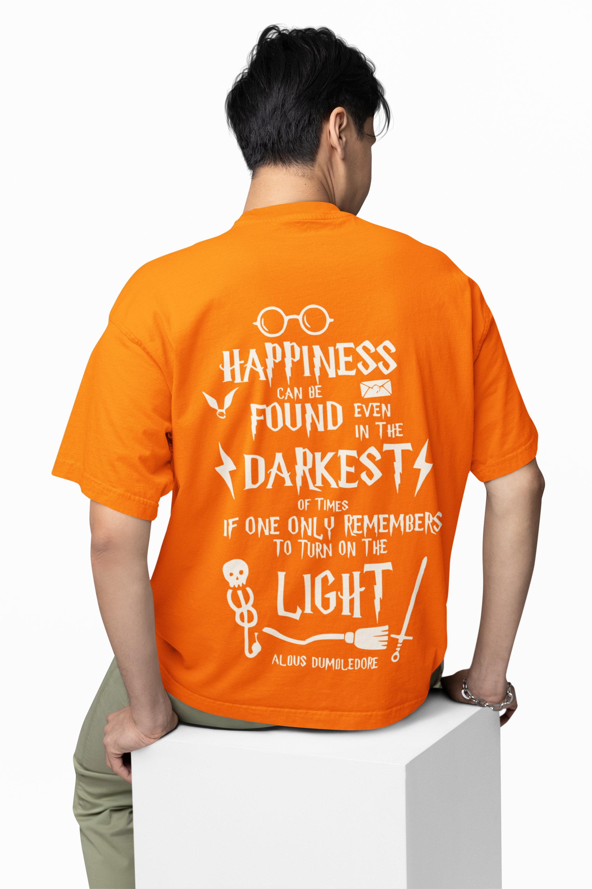 Happiness Always Oversized T-Shirt