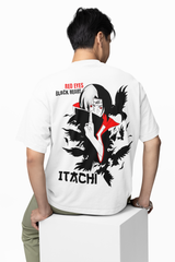 Red Eyes Black Heart Oversized T-Shirt