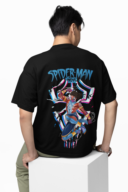 Marvel Spider-Man T-Shirt Oversized Fit Wall-Crawling Fans