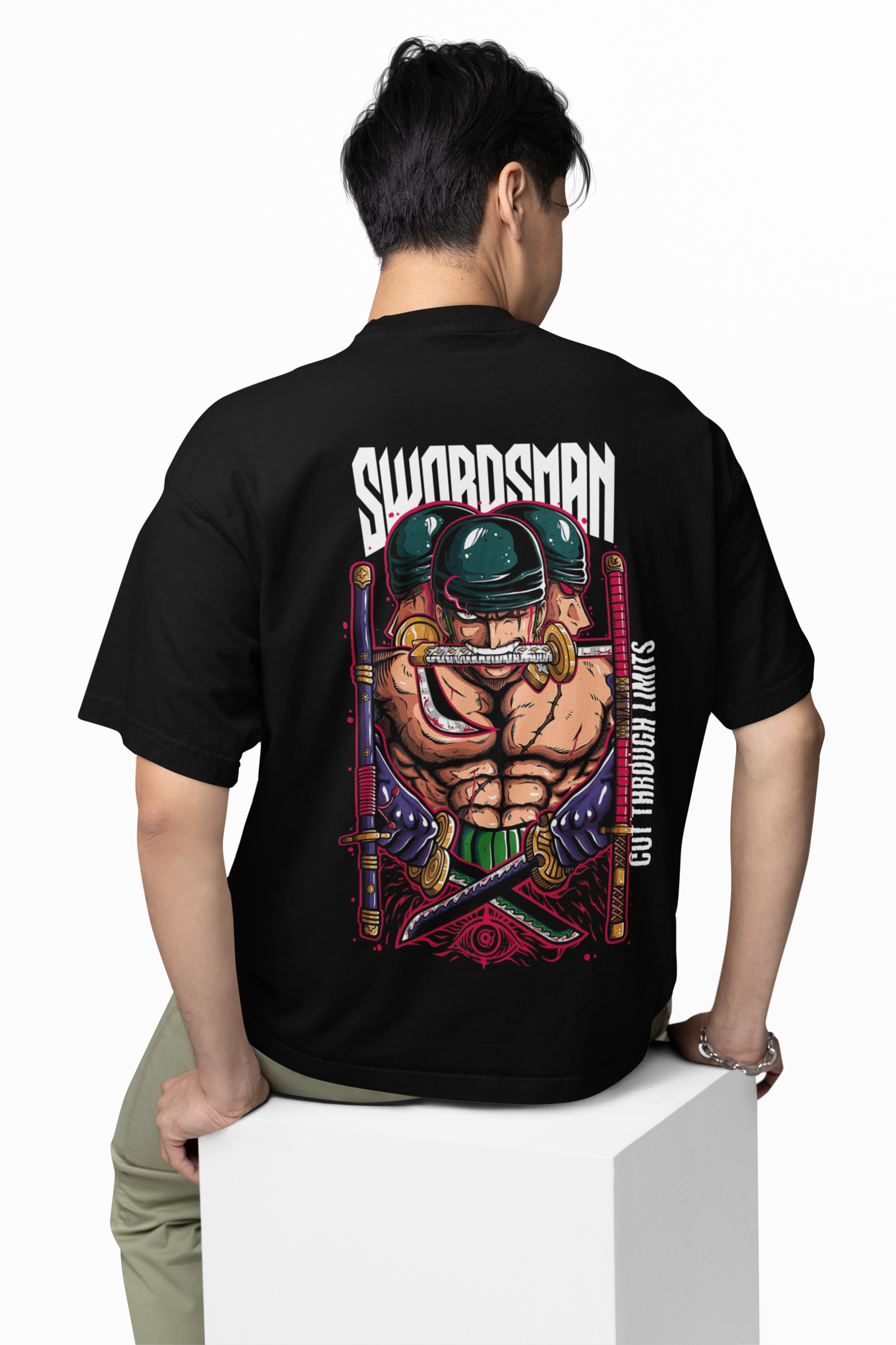 Cut Through Limits Oversized T-Shirt