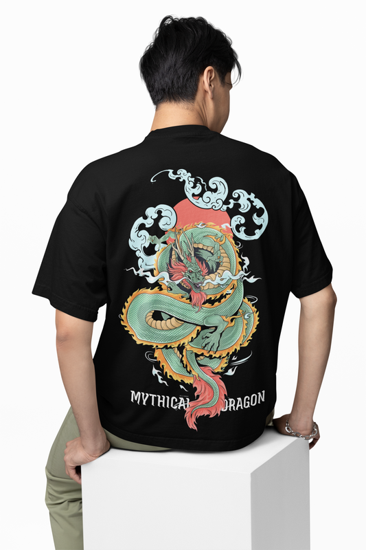 Mythical Dragon Oversized T-Shirt