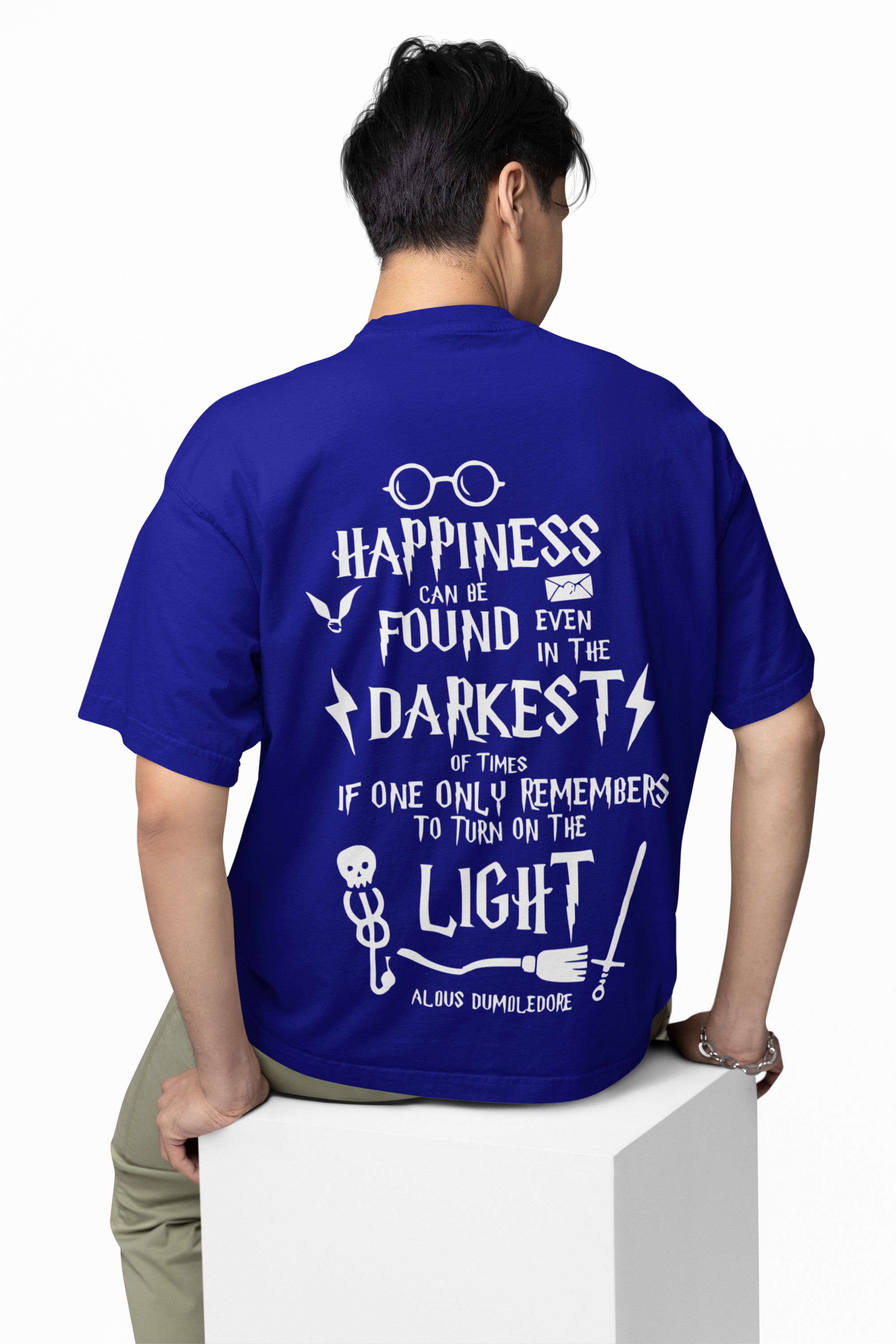 Happiness Always Oversized T-Shirt