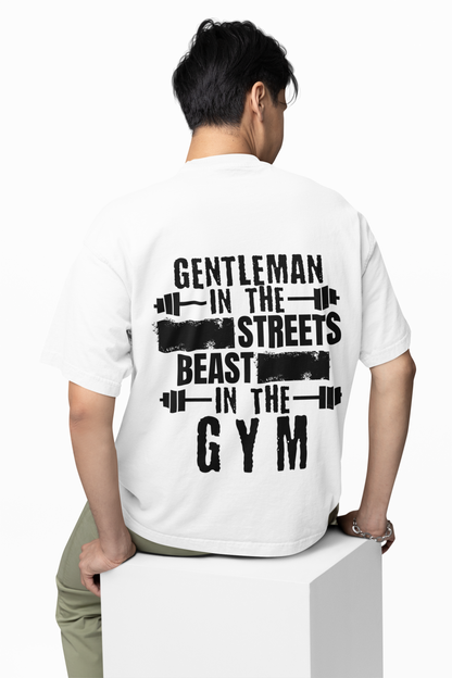Just Left Gym T-Shirt – Oversized Style with Post-Workout