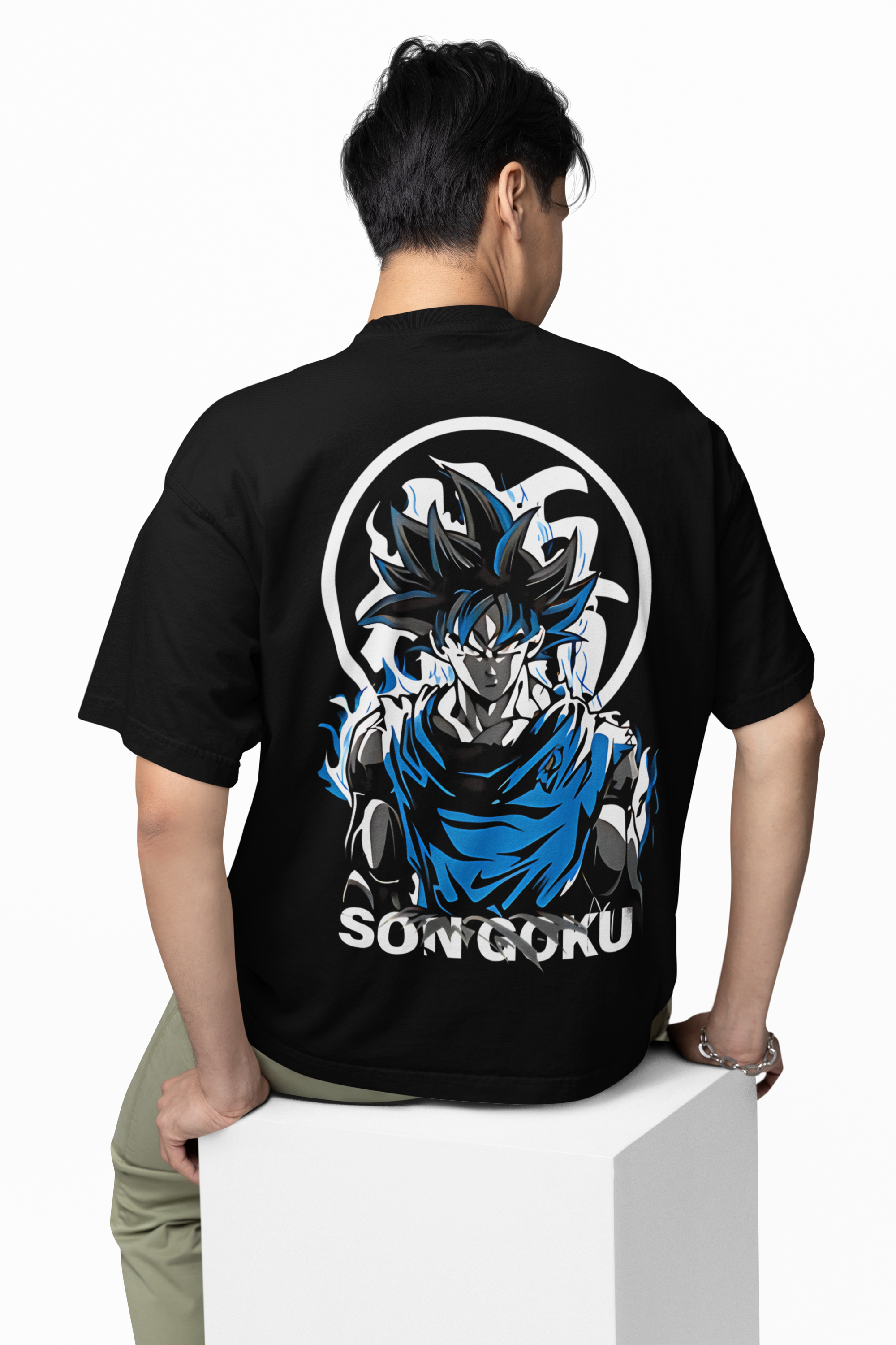 Limit Breaker Goku Oversized T-Shirt