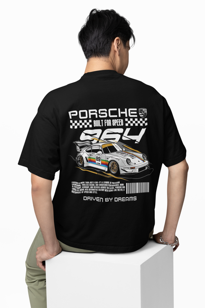 Porsche Built For Speed Oversized T-Shirt