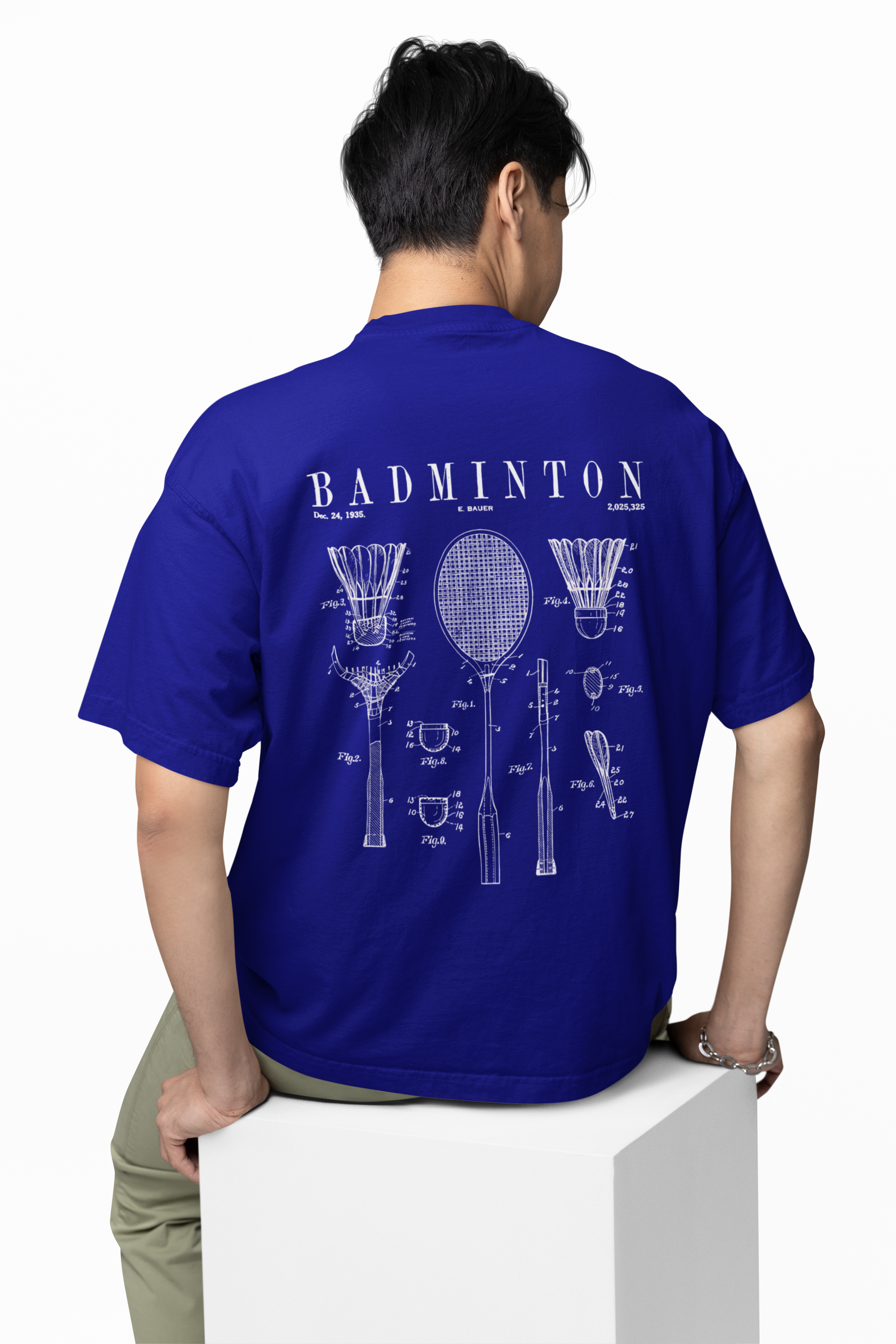 Game. Set. Smash. Oversized T-Shirt