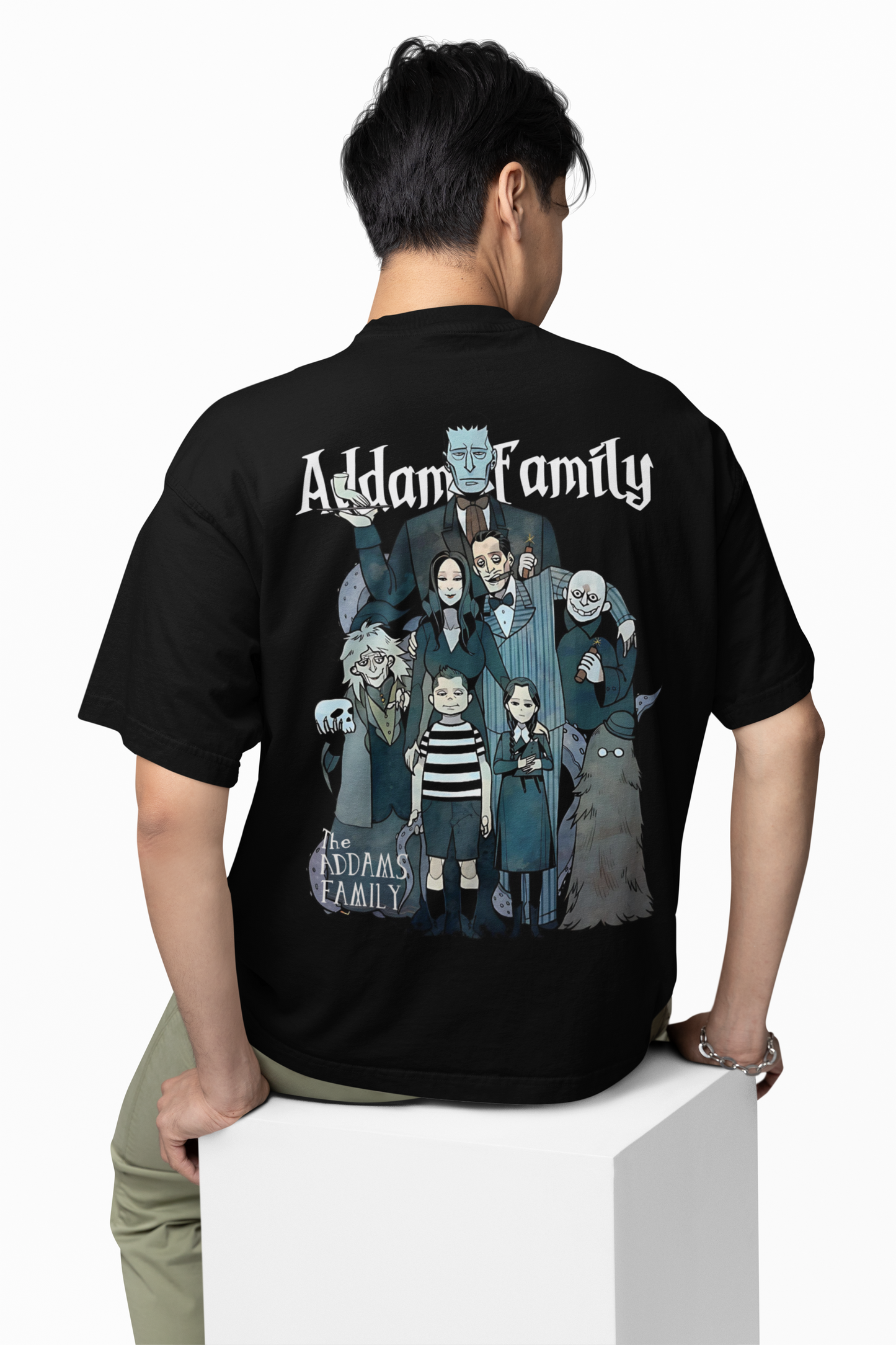 Wednesday Addams Family Oversized T-Shirt
