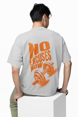 No Excuses Now Oversized T-Shirt