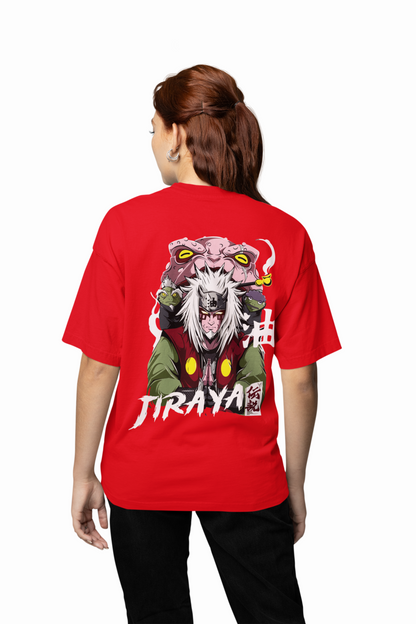 Jiraya Oversized T-Shirt Anime Streetwear Style