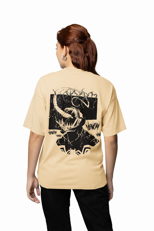 Bleed Black Oversized T-Shirt