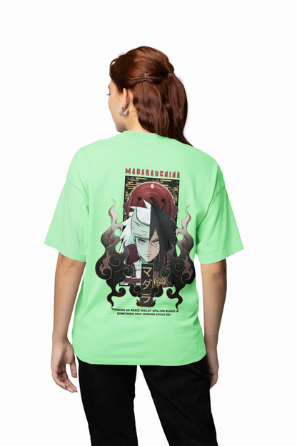 Madara Yin & Yang Oversized T-Shirt – Anime Graphic Tee