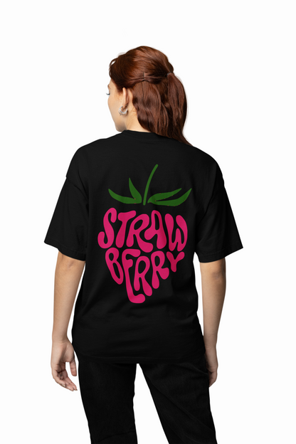 Strawberry Oversized T-Shirts for Cute Casual Summer Styles
