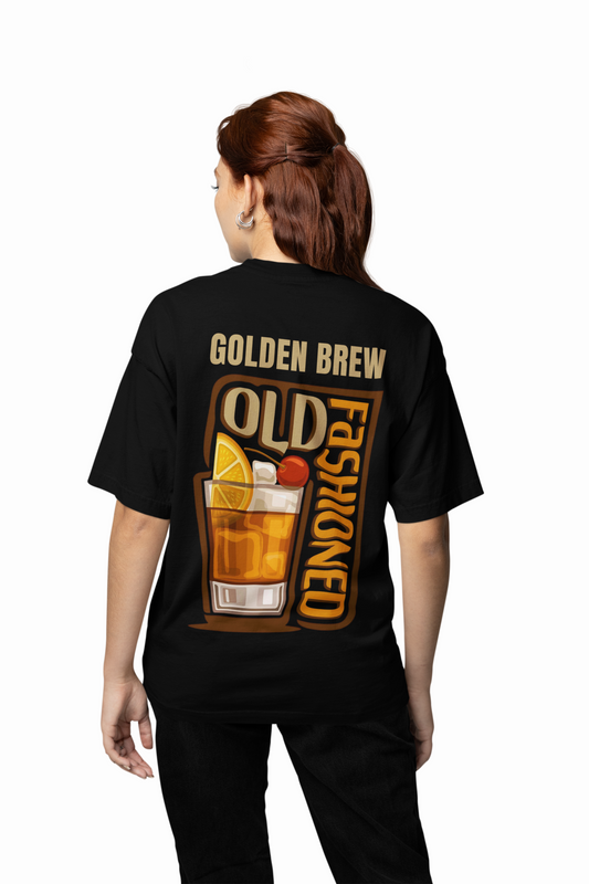 Olden Brew Oversized T-Shirt Vintage Style with Comfortable Fit