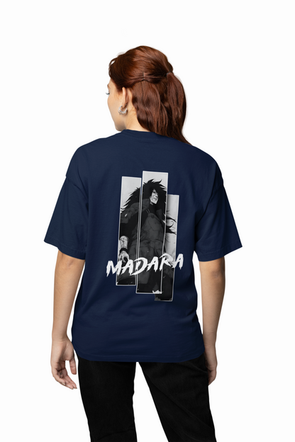 Madara Uchiha Oversized T-Shirt Bold Anime Streetwear