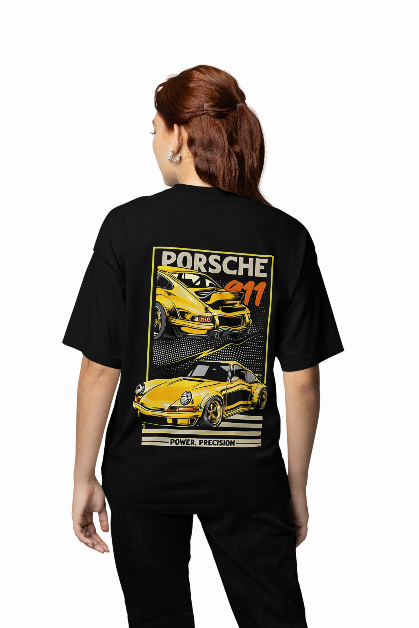 Porsche 911 Power Oversized T-Shirt