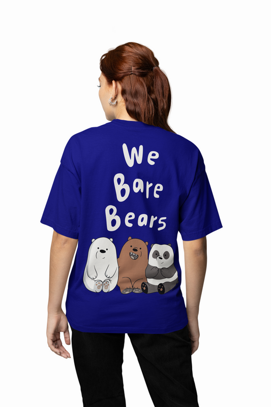 We Are Bears Oversized T-Shirt for Soft Urban Casual Looks