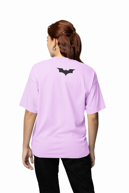 I'M Batcycle T-Shirt Oversized Fit with Bold Batcycle Design