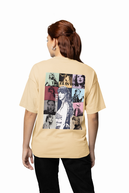 Taylor Swift's Era Oversized T-Shirt for Fan Streetwear Tee