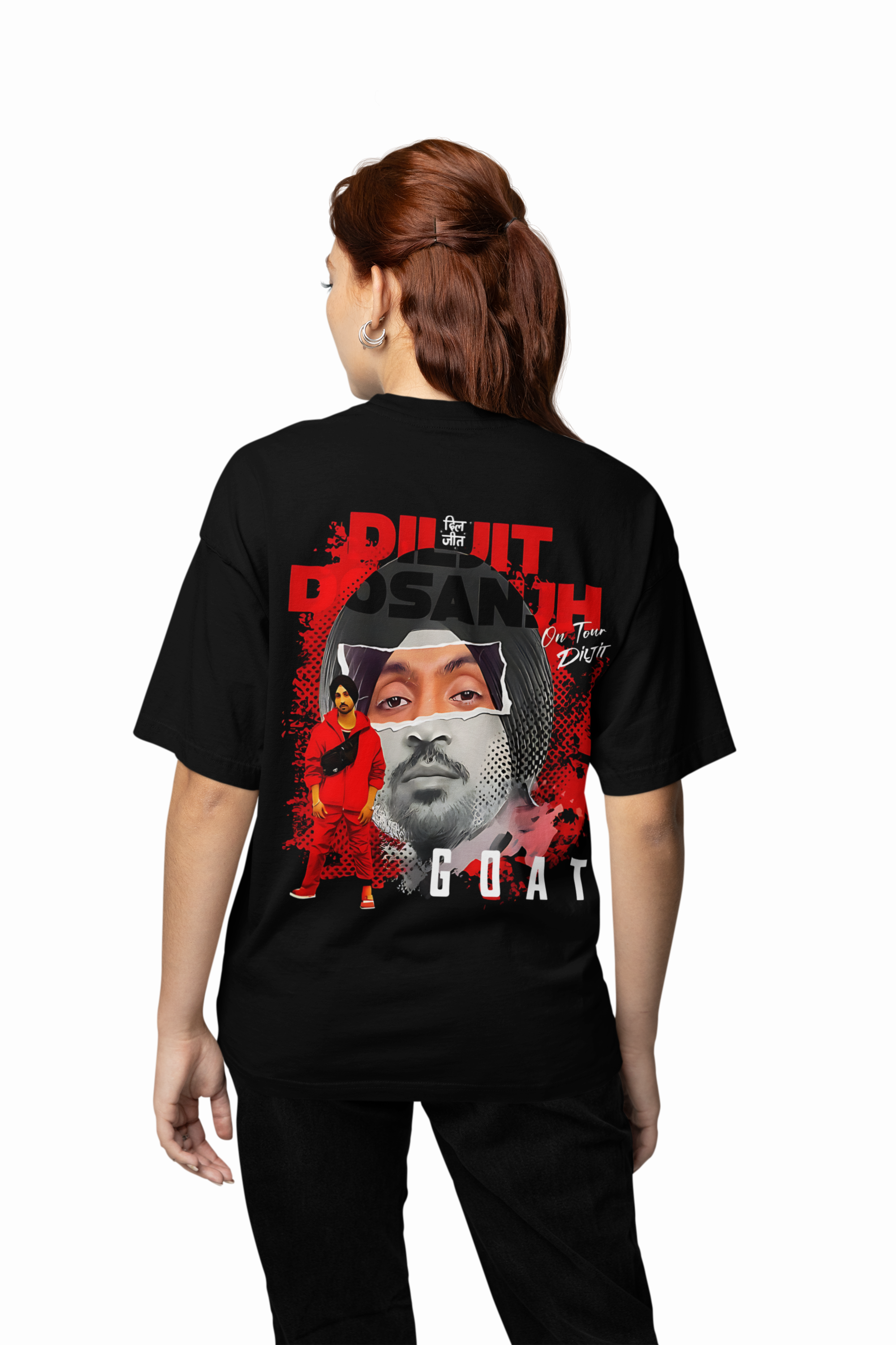 Diljit G. O. A. T. Oversized T-Shirt