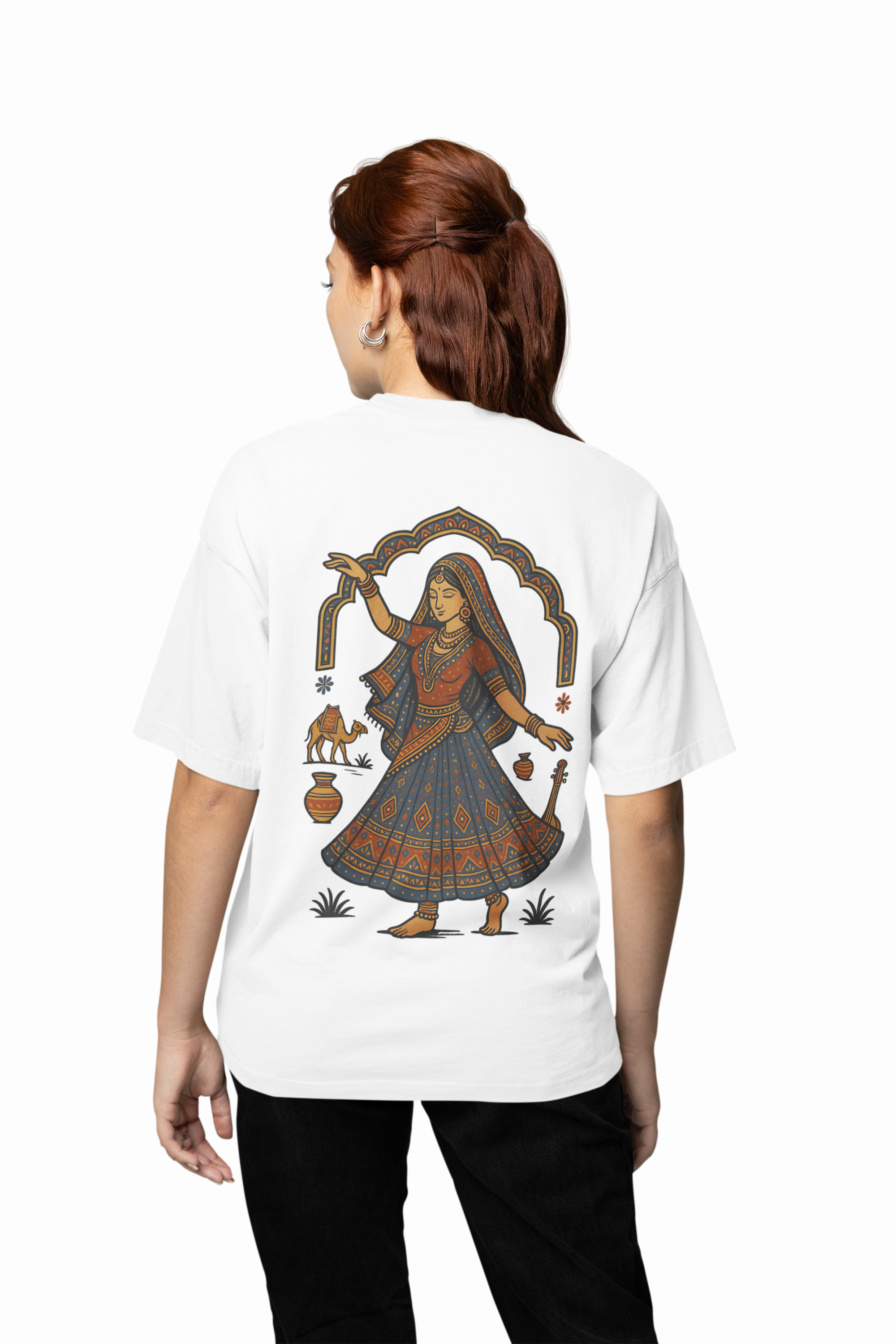 Desert Rhythm Oversized T-Shirts